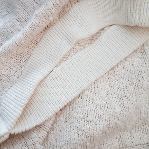 🎉Sold At MP🎉Free people easy breezy poncho sweater  Size M - Picture 7 of 12